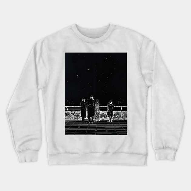 In the Port of Tel Aviv Crewneck Sweatshirt by argiropulo